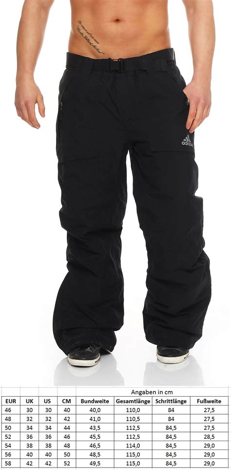 adidas snowboardhose schwarz